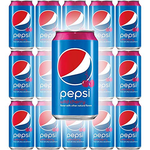 Pepsi Wild Cherry  12 Fl Oz Cans Pack of 15  Total of 180 Fl Oz