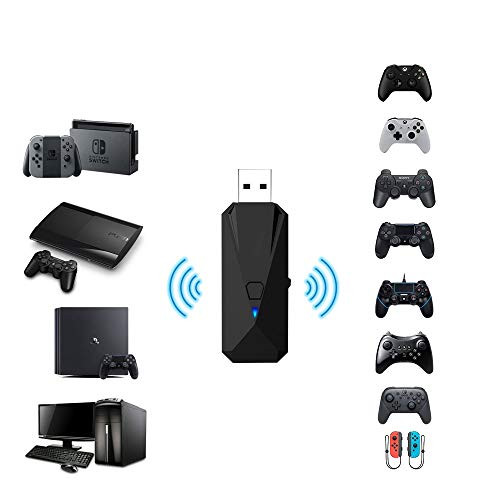 Joytorn Wireless Controller Adapter Converter-Allows for Use of PS4-Xbox-PS3 Controllers with PS4-PS3-Nintendo Switch-PC Console