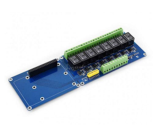 XYGStudy for Raspberry Pi 4B-3B-3B-2B-B-A Jetson Nano 8 Channel Power Relay Expansion Module - RPi Relay Board B