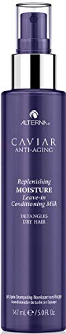 Alterna Caviar Anti-Aging Replenishing Leave-in Conditioning Milk  5 Ounce   Detangles Dry Hair   Sulfate Free  Paraben Free