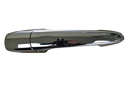 PT Auto Warehouse FO-3929M-RRK - Outside Exterior Outer Door Handle  Chrome - Passenger Side Rear