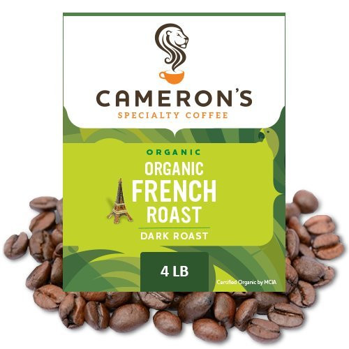 Cameron s Coffee Roasted Whole Bean Coffee Organic French Roast 4 Pound Cameron s Coffee Roasted Whole Bean Coffee Organic French Roast 4 Pound