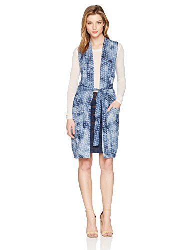 BCBGeneration Women s Utility Vest  Navy Combo  XXS