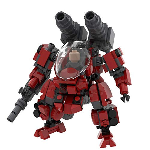 LetMay Original Series ALPH-Attack MOC Frame Mech Building Blocks Robot 296 Parts