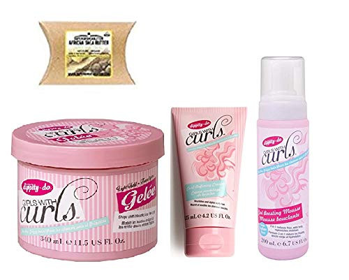 Dippity-Do Girls With Curls Combo 3pcsCOMBO-GELEE CREAM MOUSSE
