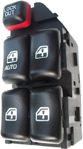 SWITCHDOCTOR Window Master Switch for 2000-2005 Chevrolet Cavalier 4 door With Switch Removal Tool