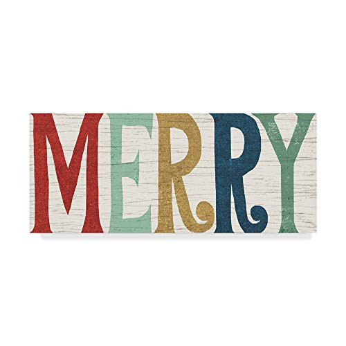 Trademark Fine Art Holiday on Wheels VIII by Michael Mullan  8x19-Inch