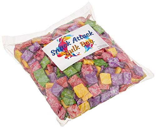 Now   Later Original Mixed Taffy Fruit Chews Candy Assorted  5 Pound Bulk Candy Bag