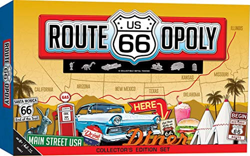 MasterPieces Route 66 Opoly Board Game