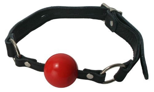 Strict Leather Classic Locking Ball Gag  Red