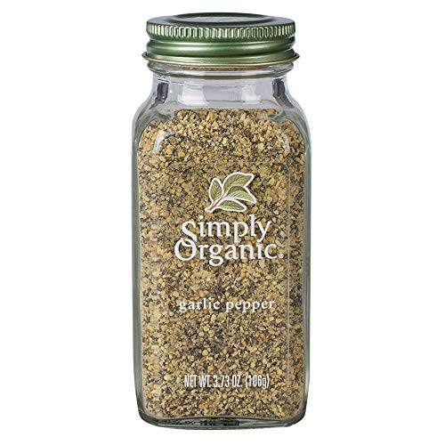 Simply Organic Garlic Pepper  Certified Organic   3-73 oz   Pack of 4