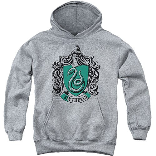 Youth Hoodie  Harry Potter- Slytherine Crest Pullover Hoodie Size YL