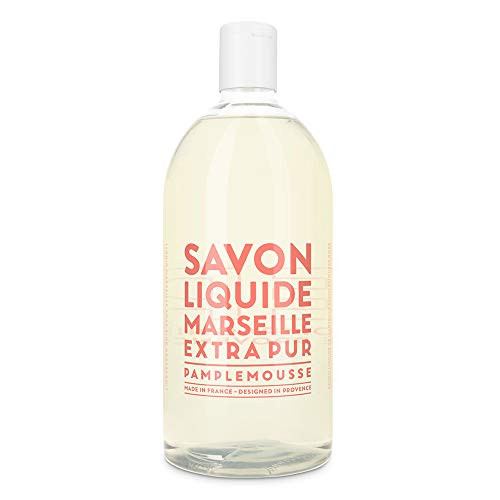 Compagnie de Provence Savon de Marseille Extra Pure Liquid Soap - Pink Grapefruit - 33-8 fl oz Plastic Bottle Refill Compagnie de Provence Savon de Marseille Extra Pure Liquid Soap - Pink Grapefruit - 33-8 fl oz Plastic Bottle Refill