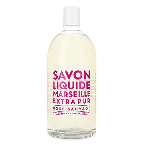 Compagnie de Provence Savon de Marseille Extra Pure Liquid Soap - Wild Rose - 33-8 fl oz Plastic Bottle Refill Compagnie de Provence Savon de Marseille Extra Pure Liquid Soap - Wild Rose - 33-8 fl oz Plastic Bottle Refill