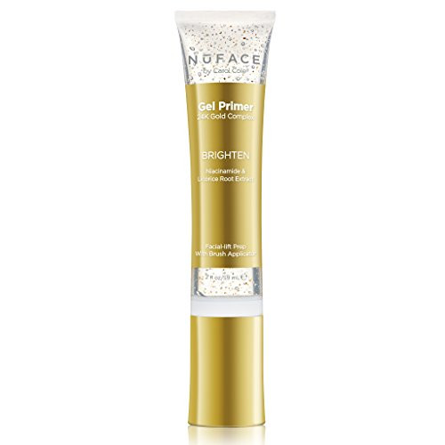 NuFACE 24K Gold Brighten Gel Primer  2 Fl Oz