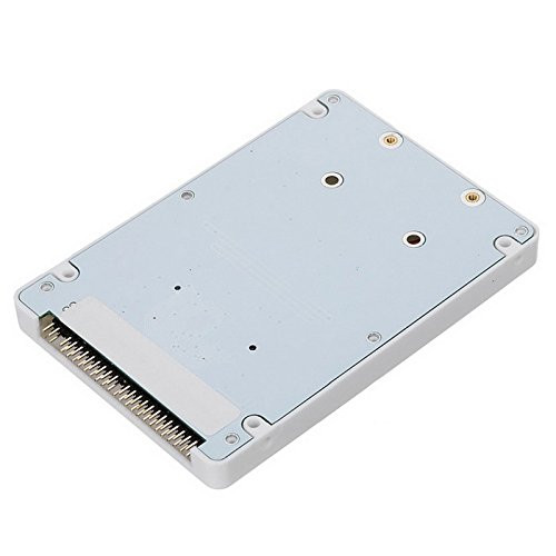 ChenYang mSATA mini PCI-E SATA SSD to 2.5 inch IDE 44pin Notebook Laptop hard disk case Enclosure White