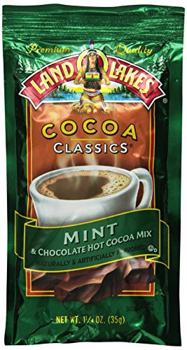 Land O Lakes Cocoa Classics Mint and Chocolate Hot Cocoa Mix VALUE PACK of 36