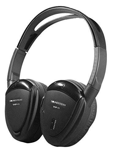 Soundstream VHP11 IR Wireless Headphone Black