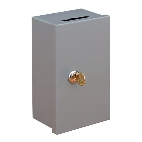 STEELMASTER Drop-In Key Control Box  Keyed Alike  Gray 201800706