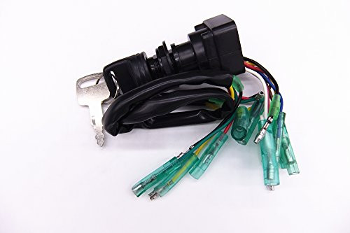 Remote Control Box Ignition Switch-Main Switch Assy 703-82510-43-00 for Yamaha Outboard Motors 703-82510-42-00 Push to Choke 10P