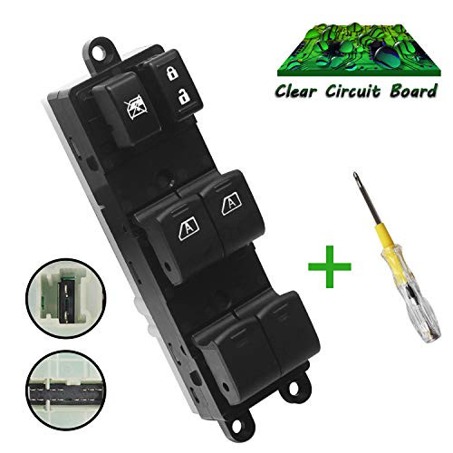 Beneges Master Power Window Switch for 2007-2012 Nissan Pathfinder Front Left Driver Side Control Switch 25401-ZL10A  25401-ZL10B  25401-ZL10C