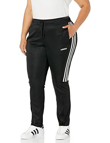 adidas Womens Sereno 19 Metallic Training Pants Black-White X-Large