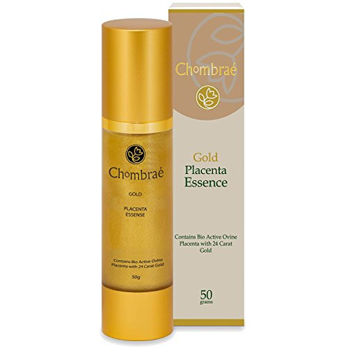 Chombrae Gold Placenta Essence with Bio Active Ovine Placenta  Marine Collagen and Aloe Vera  50 Gram