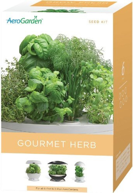 AeroGarden 800500-020 6-Pod Seed Kit Gourmet Herb AeroGarden 800500-020 6-Pod Seed Kit Gourmet Herb