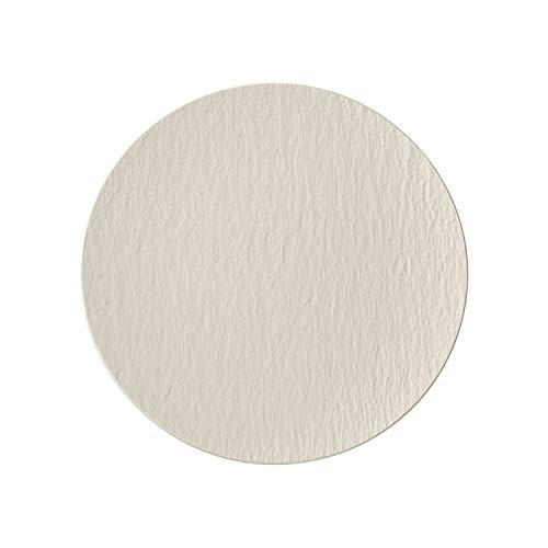 Villeroy Boch Manufacture Rock Blanc Universal Coupe Plate 9-75 in Premium Porcelain White Villeroy Boch Manufacture Rock Blanc Universal Coupe Plate 9-75 in Premium Porcelain White