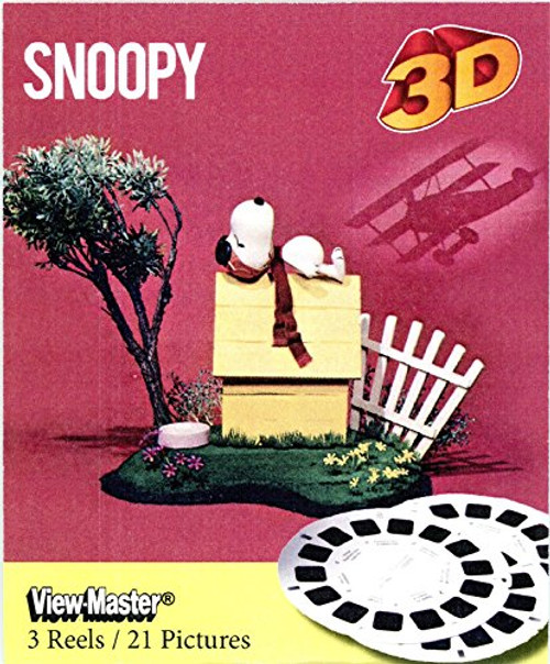 View Master Snoopy and the Red Baron - Classic 3 Reel Set - New View Master Snoopy and the Red Baron - Classic 3 Reel Set - New