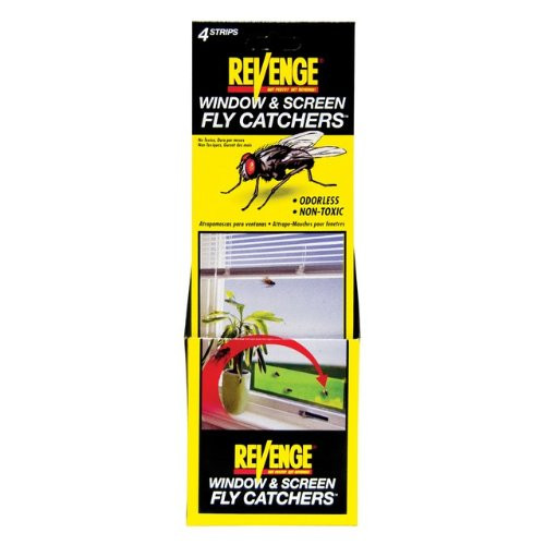 Bonide 46200 Revenge Window & Screen Fly Catcher 4 Count