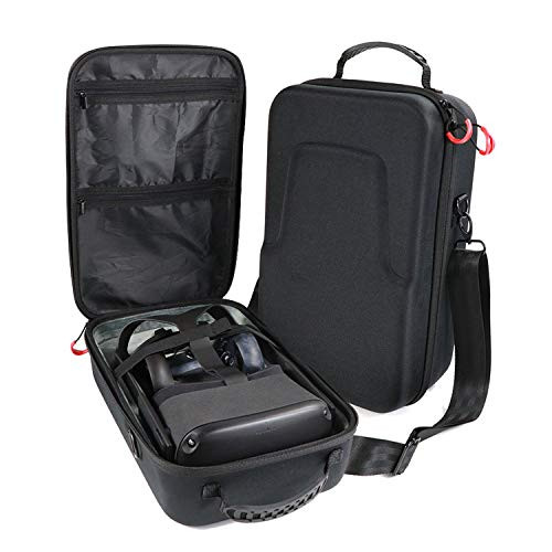 ProCase Hard Travel Case for Oculus Quest 2-Oculus Quest VR Gaming Headset and Controllers Accessories Shockproof EVA Hard Shell Carrying Case Storage Bag Black ProCase Hard Travel Case for Oculus Quest 2-Oculus Quest VR Gaming Headset and Controllers Accessories Shockproof EVA Hard Shell Carrying Case Storage Bag Black