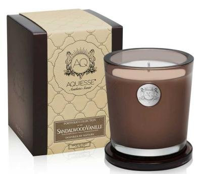 Aquiesse Sandalwood Vanille Soy Candle