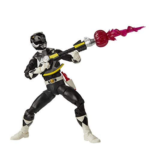 Power Rangers Lightning Collection Mighty Morphin Black Ranger 6-Inch Premium Collectible Action Figure Toy with Accessories Power Rangers Lightning Collection Mighty Morphin Black Ranger 6-Inch Premium Collectible Action Figure Toy with Accessories