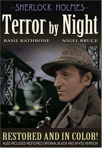 Sherlock Holmes - Terror by Night Colorized - Black and White