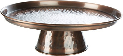 Thirstystone Urban Farm Antique Finish Cake Stand  One Size  Dark Copper