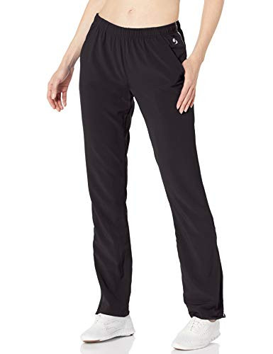 Soffe Women s Game Time Warm Up Pant  Black  Medium