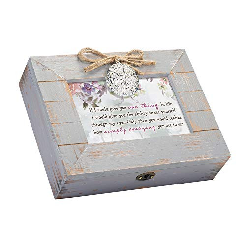 Cottage Garden Through My Eyes Amazing Grey Distressed Wood Locket Music Box Plays You Light Up My Life Cottage Garden Through My Eyes Amazing Grey Distressed Wood Locket Music Box Plays You Light Up My Life