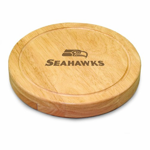 NFL Seattle Seahawks Circo Cheese Board-Tool Set  10-Inch