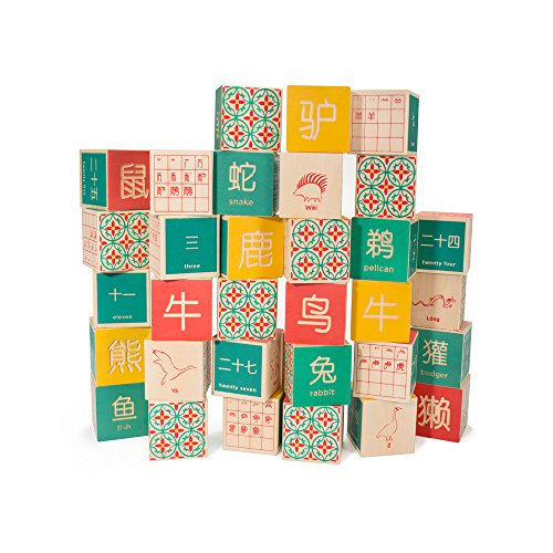 Uncle Goose Chinese Blocks - Made in USA