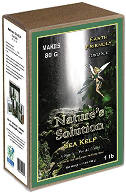 Nature's Solution NTSKELP1 Organic Sea Kelp Fertilizer, 1 lb Nature's Solution NTSKELP1 Organic Sea Kelp Fertilizer, 1 lb
