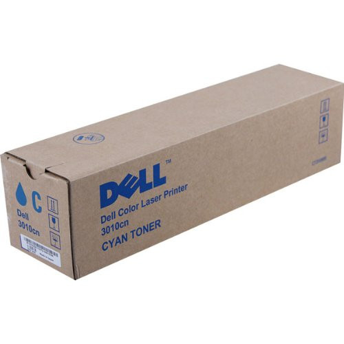 Dell 3010CN Cyan Toner 2 000 Yield OEM  341-3571  Part Number TH204