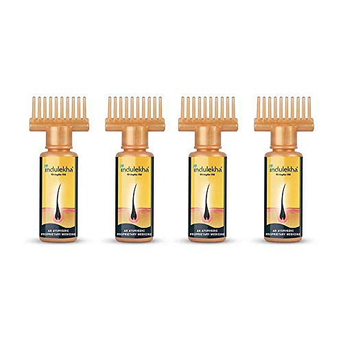 Indulekha Bhringa Hair Care Oil Pack of 4