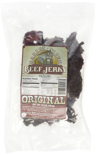 Barren Creek Beef Jerky Original  1 Pound Bag