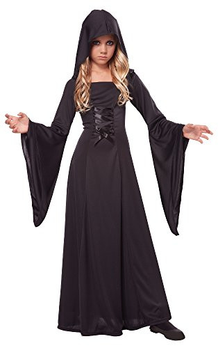 California Costumes Hooded Robe Costume  One Color  12-14