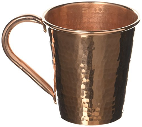 Sertodo Copper C-MM18-C Moscow Mule Mug, Hand Hammered 100% Pure Copper, 18 oz