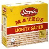 Streits Matzo  Lightly Salted  11-ounce Box Pack of 5