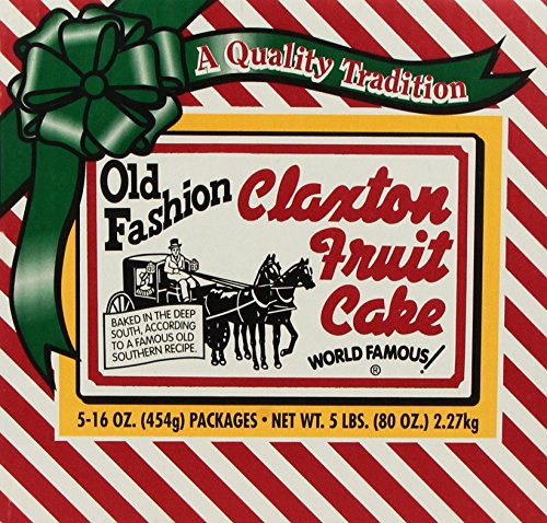 Fruit Cake 5 - 1 Lb Dark Recipe Claxton Fruitcakes