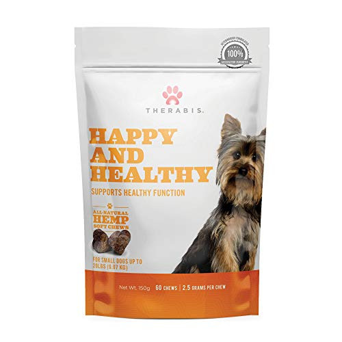 Therabis Happy   Healthy Soft Chews for Small up to 20lbs 60 Ct