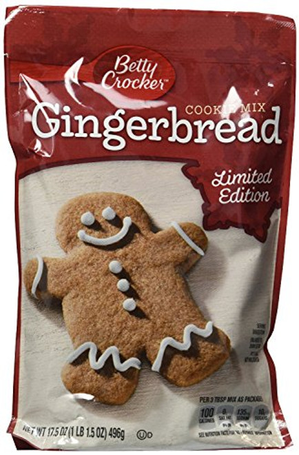 Betty Crocker Gingerbread Cookie Mix 17-5 Oz Pack of 4 Betty Crocker Gingerbread Cookie Mix 17-5 Oz Pack of 4